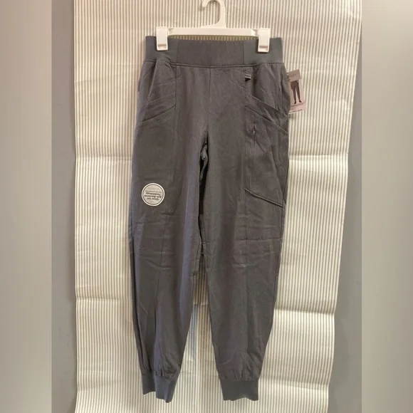 Cuddl Duds Pants Jumpsuits Womens Woven Twill Scrub Jogger